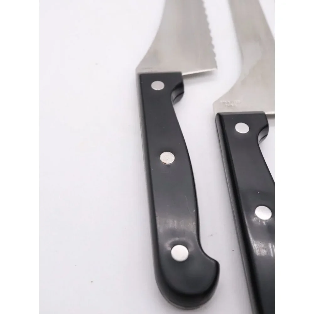 3 Ronco Six Star Knives - 3 Large Filet 7 Boning 8‎ Sportsman SS Full Tang